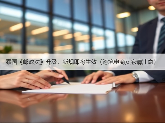 泰国《邮政法》升级,新规即将生效(跨境电商卖家请注意)(图3) 泰国《邮政法》升级,新规即将生效(跨境电商卖家请注意)(图3)
