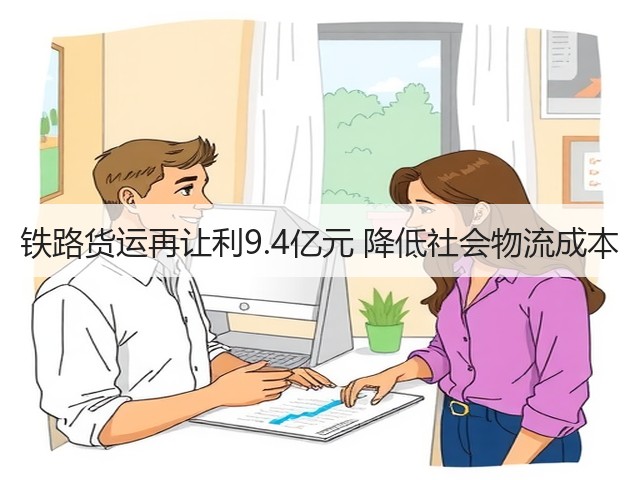 铁路货运再让利9.4亿元 降低社会物流成本(图2)