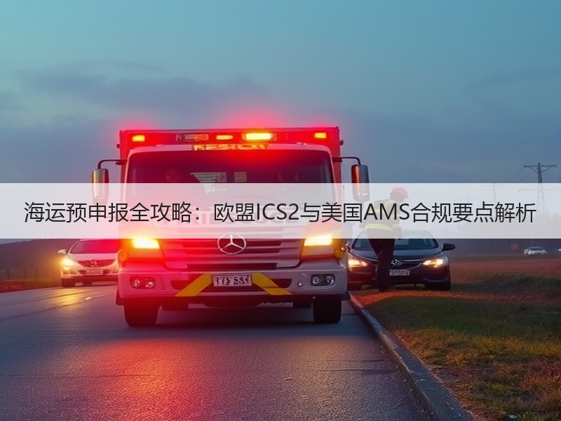 海运预申报全攻略：欧盟ICS2与美国AMS合规要点解析