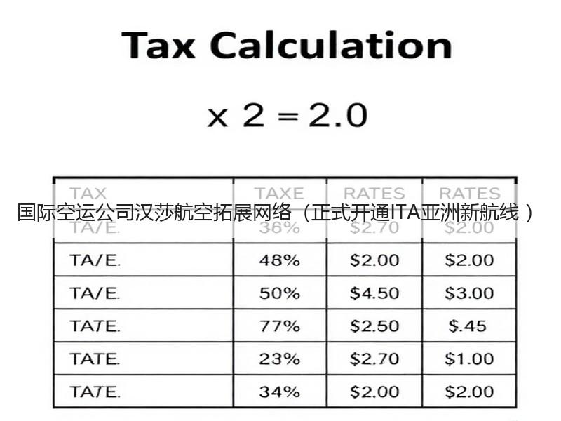 国际空运公司汉莎航空拓展网络（正式开通ITA亚洲新航线 ）