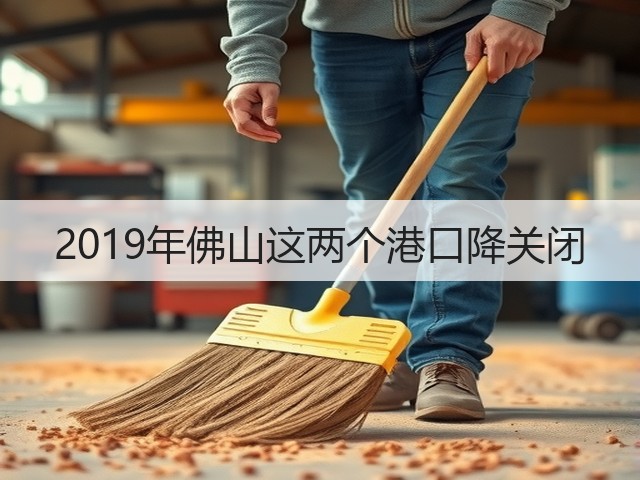 2019年佛山这两个港口降关闭(图3) 2019年佛山这两个港口降关闭(图3)