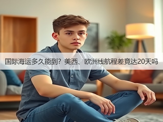 国际海运多久能到？美西、欧洲线航程差竟达20天吗(图1)
