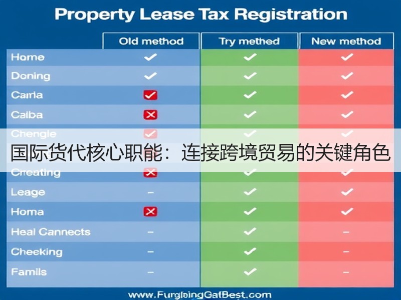 国际货代核心职能:连接跨境贸易的关键角色 国际货代核心职能:连接跨境贸易的关键角色
