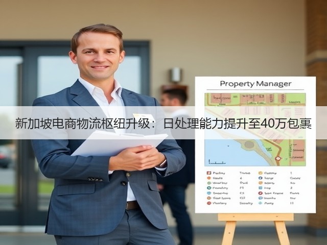 新加坡电商物流枢纽升级：日处理能力提升至40万包裹(图2)