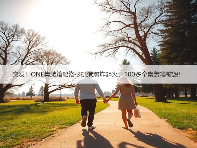突发!ONE集装箱船洛杉矶港爆炸起火,100多个集装箱被毁!(图2) 突发!ONE集装箱船洛杉矶港爆炸起火,100多个集装箱被毁!(图2)