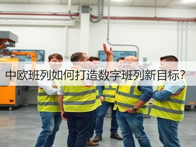 中欧班列如何打造数字班列新目标？(图2)