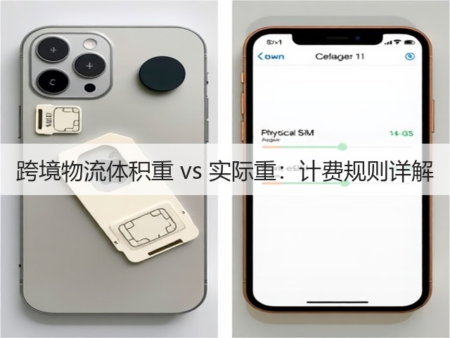 跨境物流体积重 vs 实际重:计费规则详解(图1) 跨境物流体积重 vs 实际重:计费规则详解(图1)
