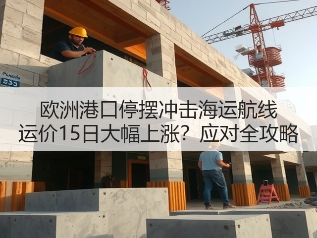 欧洲港口停摆冲击海运航线 运价15日大幅上涨?应对全攻略(图3) 欧洲港口停摆冲击海运航线 运价15日大幅上涨?应对全攻略(图3)