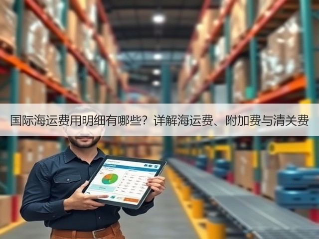 国际海运费用明细有哪些？详解海运费、附加费与清关费(图3)