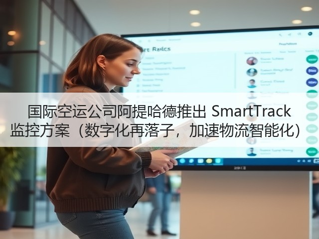 国际空运公司阿提哈德推出 SmartTrack 监控方案(数字化再落子,加速物流智能化)(图1) 国际空运公司阿提哈德推出 SmartTrack 监控方案(数字化再落子,加速物流智能化)(图1)