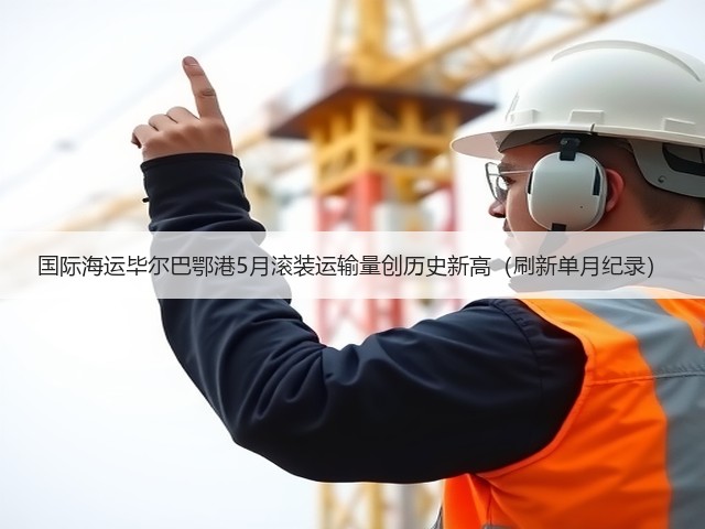 国际海运毕尔巴鄂港5月滚装运输量创历史新高（刷新单月纪录）(图1)