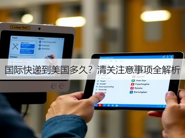 国际快递到美国多久？清关注意事项全解析(图1)