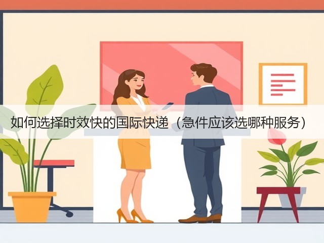 如何选择时效快的国际快递(急件应该选哪种服务)(图3) 如何选择时效快的国际快递(急件应该选哪种服务)(图3)
