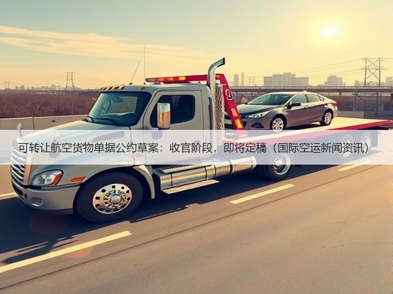 可转让航空货物单据公约草案:收官阶段,即将定稿(国际空运新闻资讯) 可转让航空货物单据公约草案:收官阶段,即将定稿(国际空运新闻资讯)