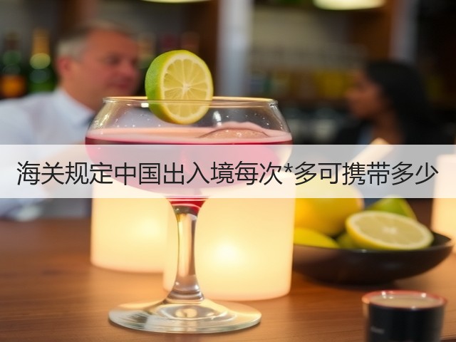 海关规定中国出入境每次*多可携带多少(图1)
