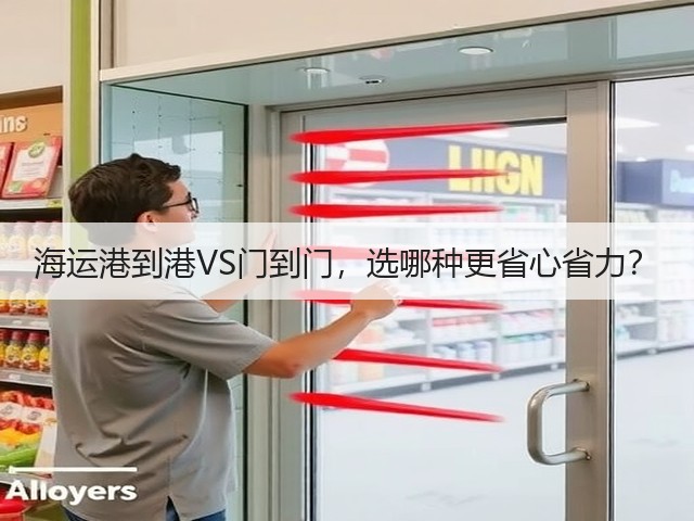 海运港到港VS门到门,选哪种更省心省力?(图2) 海运港到港VS门到门,选哪种更省心省力?(图2)