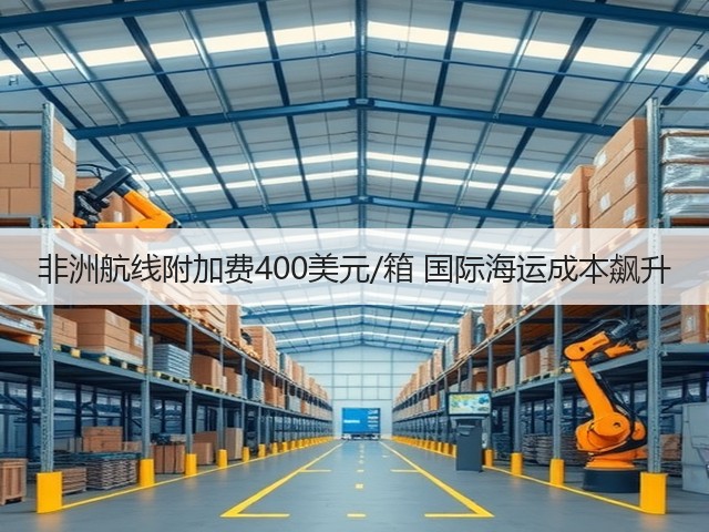 非洲航线附加费400美元/箱 国际海运成本飙升(图3)