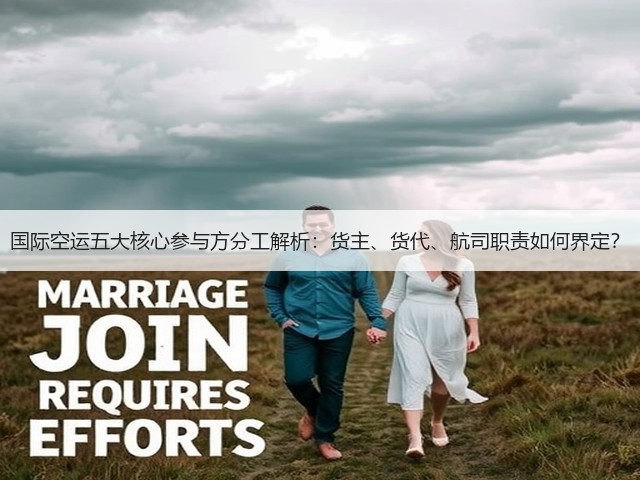 国际空运五大核心参与方分工解析:货主、货代、航司职责如何界定?(图2) 国际空运五大核心参与方分工解析:货主、货代、航司职责如何界定?(图2)