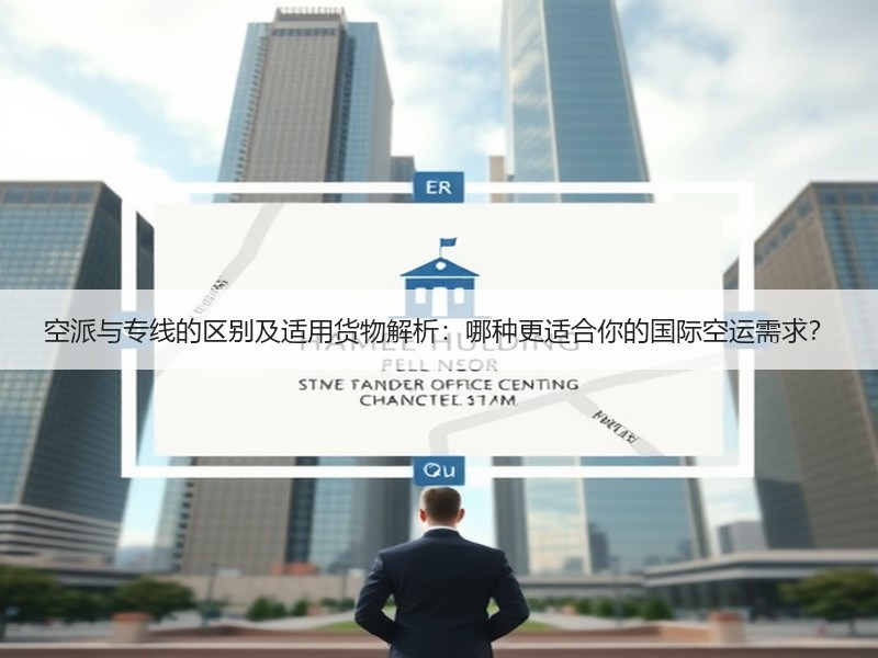 空派与专线的区别及适用货物解析:哪种更适合你的国际空运需求? 空派与专线的区别及适用货物解析:哪种更适合你的国际空运需求?