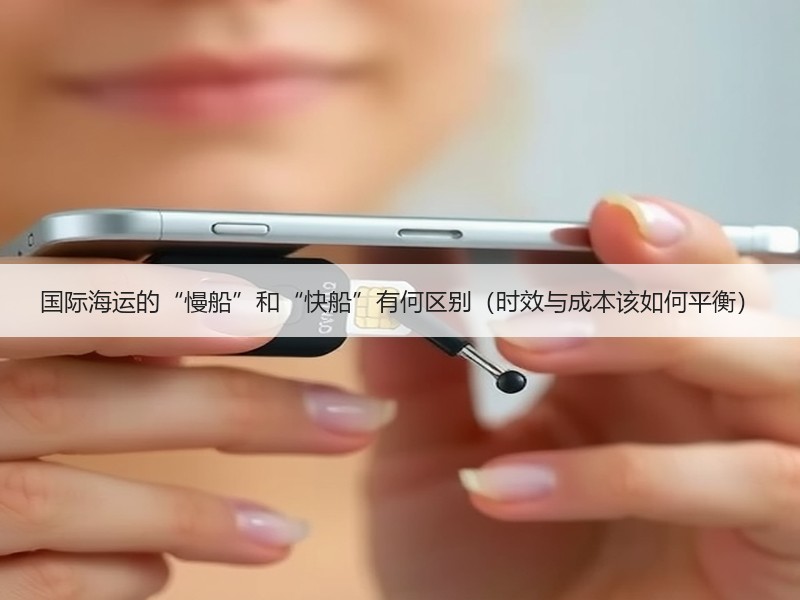 国际海运的“慢船”和“快船”有何区别（时效与成本该如何平衡）