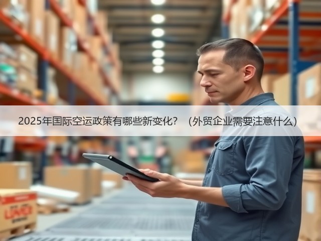 2025年国际空运政策有哪些新变化?(外贸企业需要注意什么)(图2) 2025年国际空运政策有哪些新变化?(外贸企业需要注意什么)(图2)