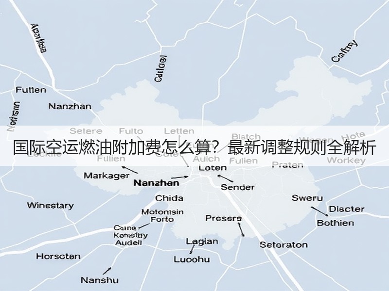 国际空运燃油附加费怎么算?最新调整规则全解析 国际空运燃油附加费怎么算?最新调整规则全解析