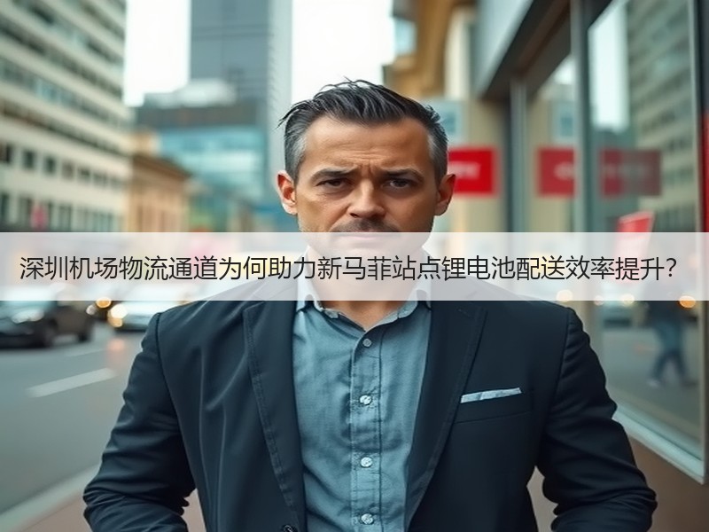 深圳机场物流通道为何助力新马菲站点锂电池配送效率提升? 深圳机场物流通道为何助力新马菲站点锂电池配送效率提升?