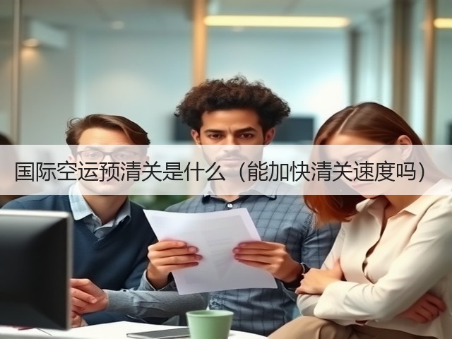 国际空运预清关是什么(能加快清关速度吗)(图3) 国际空运预清关是什么(能加快清关速度吗)(图3)
