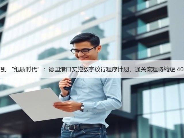 告别 “纸质时代”:德国港口实施数字放行程序计划,通关流程将缩短 40%(图3) 告别 “纸质时代”:德国港口实施数字放行程序计划,通关流程将缩短 40%(图3)