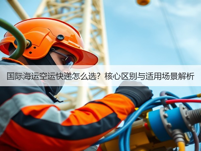 国际海运空运快递怎么选?核心区别与适用场景解析(图2) 国际海运空运快递怎么选?核心区别与适用场景解析(图2)