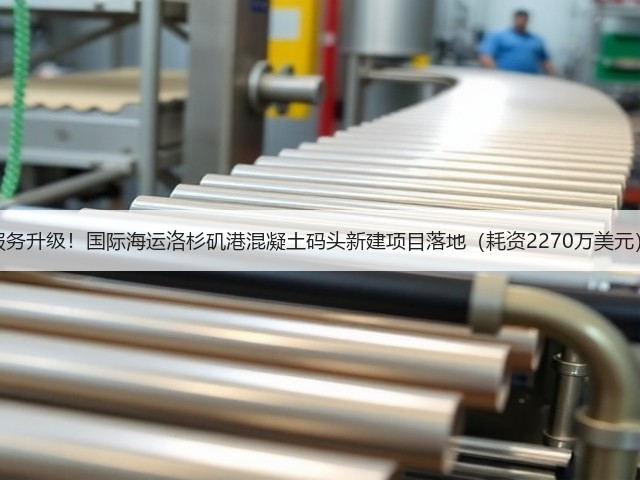 服务升级！国际海运洛杉矶港混凝土码头新建项目落地（耗资2270万美元）(图3)