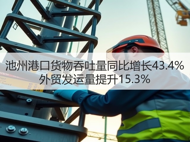 池州港口货物吞吐量同比增长43.4% 外贸发运量提升15.3%(图3)