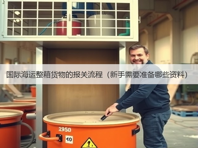 国际海运整箱货物的报关流程（新手需要准备哪些资料）(图3)