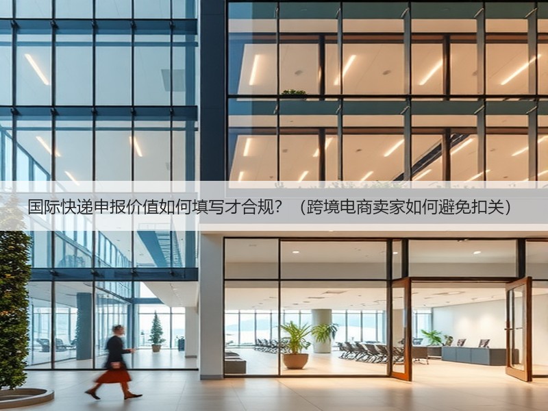 国际快递申报价值如何填写才合规?(跨境电商卖家如何避免扣关) 国际快递申报价值如何填写才合规?(跨境电商卖家如何避免扣关)