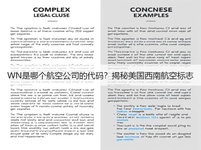 WN是哪个航空公司的代码?揭秘美国西南航空标志(图3) WN是哪个航空公司的代码?揭秘美国西南航空标志(图3)