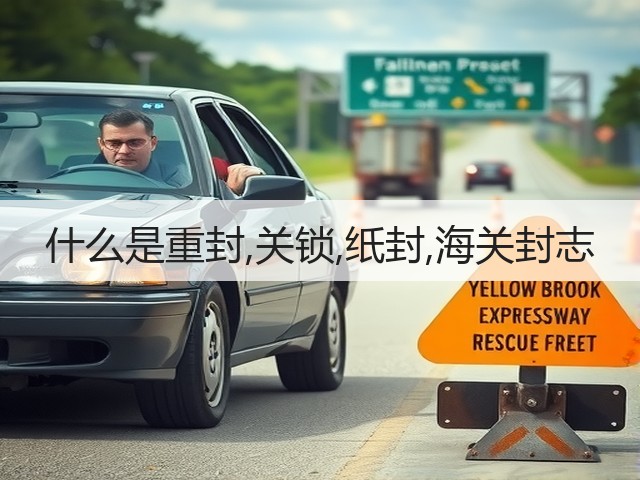 什么是重封,关锁,纸封,海关封志(图1) 什么是重封,关锁,纸封,海关封志(图1)