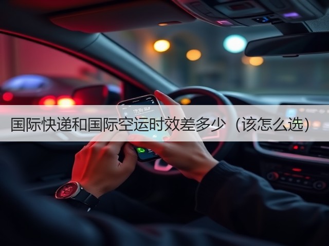 国际快递和国际空运时效差多少(该怎么选)(图2) 国际快递和国际空运时效差多少(该怎么选)(图2)