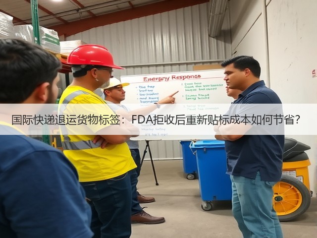 国际快递退运货物标签:FDA拒收后重新贴标成本如何节省?(图2) 国际快递退运货物标签:FDA拒收后重新贴标成本如何节省?(图2)