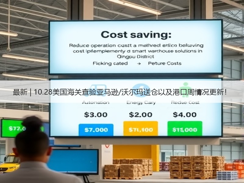 最新 | 10.28美国海关查验亚马逊/沃尔玛送仓以及港口周情况更新! 最新 | 10.28美国海关查验亚马逊/沃尔玛送仓以及港口周情况更新!