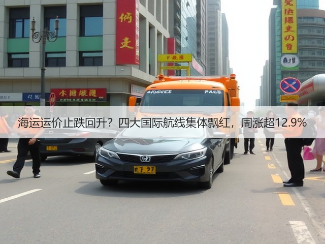 海运运价止跌回升？四大国际航线集体飘红，周涨超12.9%(图1)