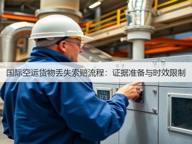 国际空运货物丢失索赔流程：证据准备与时效限制