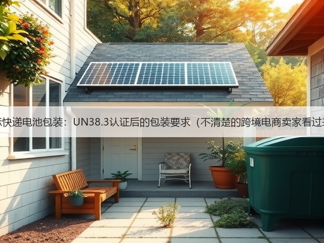 国际快递电池包装：UN38.3认证后的包装要求（不清楚的跨境电商卖家看过来）(图1)