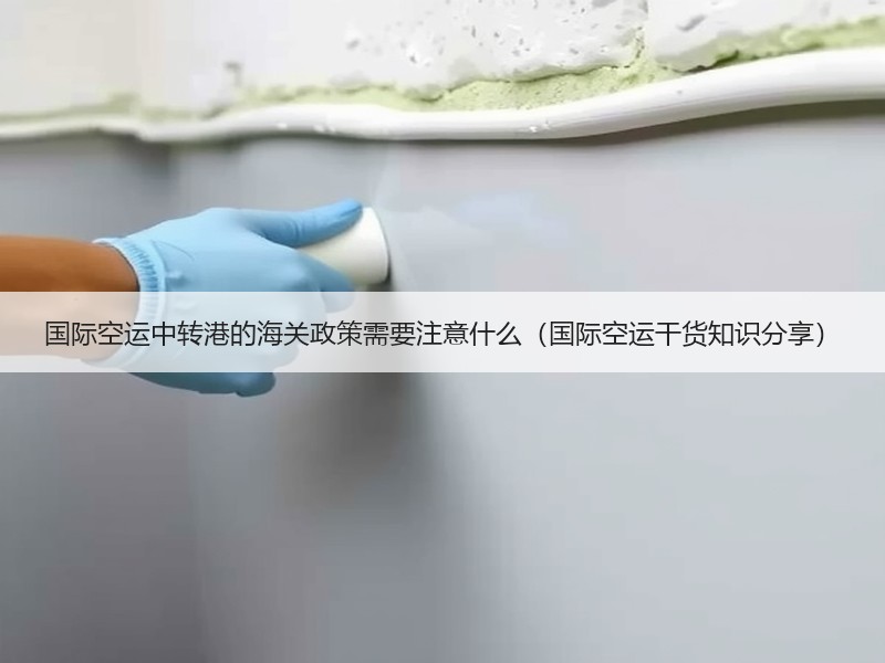 国际空运中转港的海关政策需要注意什么（国际空运干货知识分享）