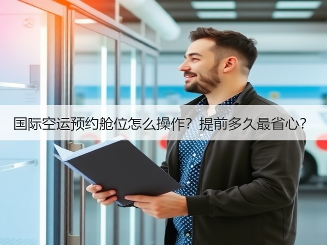 国际空运预约舱位怎么操作?提前多久最省心?(图2) 国际空运预约舱位怎么操作?提前多久最省心?(图2)