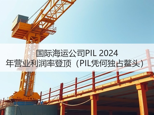 国际海运公司PIL 2024 年营业利润率登顶(PIL凭何独占鳌头)(图1) 国际海运公司PIL 2024 年营业利润率登顶(PIL凭何独占鳌头)(图1)