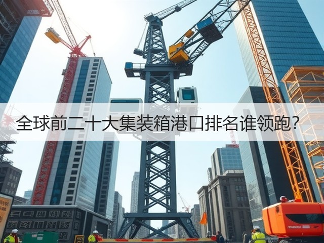 全球前二十大集装箱港口排名谁领跑?(图1) 全球前二十大集装箱港口排名谁领跑?(图1)