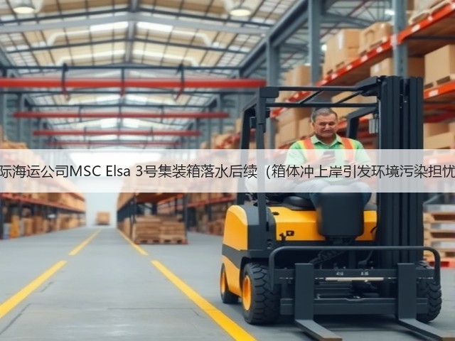 国际海运公司MSC Elsa 3号集装箱落水后续(箱体冲上岸引发环境污染担忧)(图2) 国际海运公司MSC Elsa 3号集装箱落水后续(箱体冲上岸引发环境污染担忧)(图2)