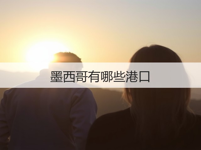 墨西哥有哪些港口(图3) 墨西哥有哪些港口(图3)