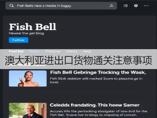 澳大利亚进出口货物通关注意事项(图1) 澳大利亚进出口货物通关注意事项(图1)