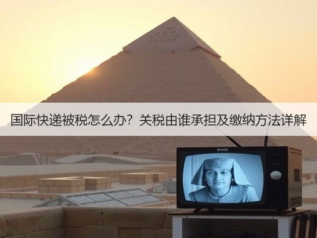 国际快递被税怎么办?关税由谁承担及缴纳方法详解(图2) 国际快递被税怎么办?关税由谁承担及缴纳方法详解(图2)